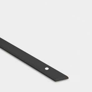 Brass Backplate - Black - 632mm Hole Centre