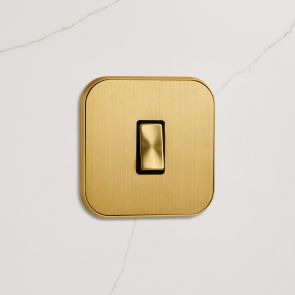 1G Two Way Rocker Switch (20A) Gold