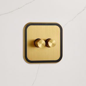2G Two Way Dimmer Switch (150W) Gold / Black