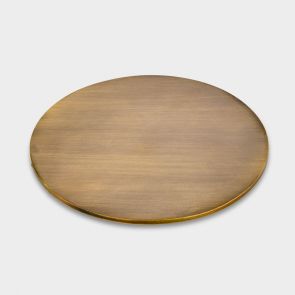 Brass Coaster - Antique Gold - Round