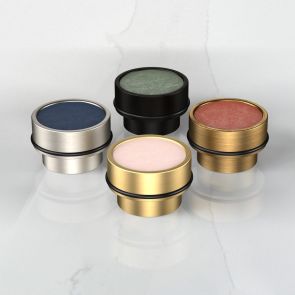 Brass Door Stops - Leather