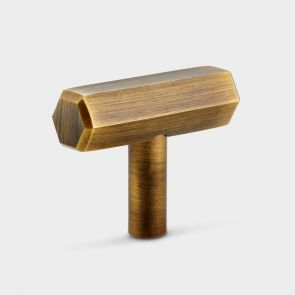  Brass T Bar - Antique Gold