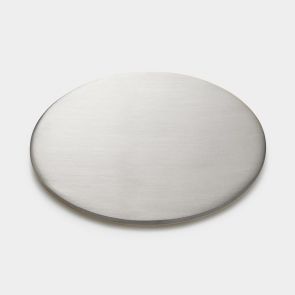 Brass Coaster - Silver - Round