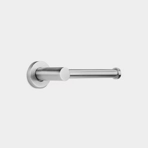 Brass Toilet Roll Holder - Silver