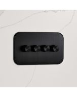 4G Dimmer Light Switch (150W) in Black