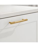Fluted Pull Handles in Gold