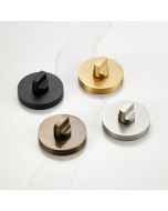 Solid Brass Lockable Thumbturn Set
