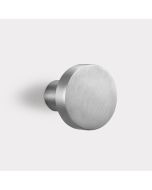 Brass Coat Hook in Silver