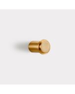 Brass Coat Hook in Gold - Small