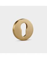 Brass Key Escutcheon Plate Set