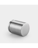 Brass Cylinder Pulls in Silver