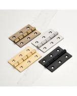 Solid Brass Butt Hinges - Double Bronze Washered - 76mm x 51mm