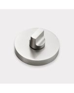 Brass Thumbturn Door Lock Set in Silver