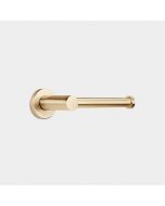 Brass Wall Mounted Toilet Roll Holder in Gold