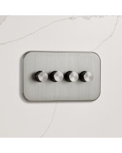 4G Dimmer Light Switch (150W) in Silver