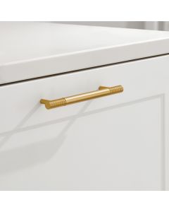 Fluted Pull Handle in Gold - 160mm