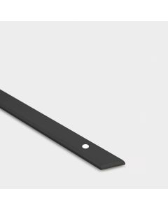Brass Backplate - Black - 384mm Hole Centre