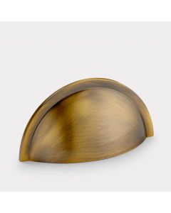 Brass Cup Handles in Antique Gold