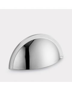 Chrome Brass Cup Handles