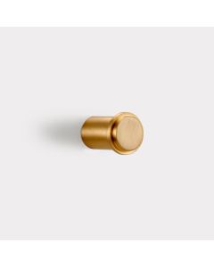 Brass Coat Hook in Gold - Small
