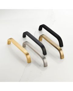 Brass Curved Cabinet Handles