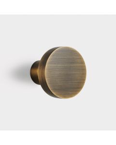  Brass Coat Hook in Antique Gold