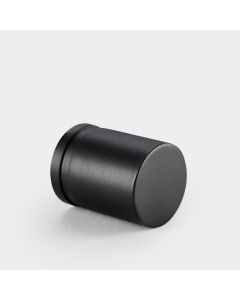 Brass Cylinder Pulls in Gunmetal Grey