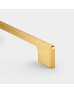 Brass Slimline Cabinet Handles in Gold - 320mm