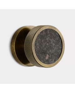 Knurled Terrazzo Mortice Door Knobs