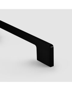 Brass Bar Handle - Black - Hole Centre 160mm