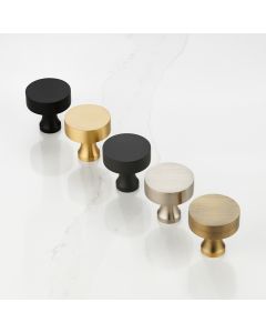 Round Brass Cabinet Door Knobs