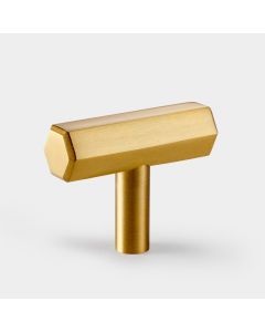Beehive T Bars in Gold