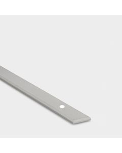 Brass Backplate - Silver - 632mm Hole Centre