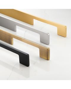 Brass Slimline Cabinet Handles