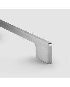 Brass Bar Handle - Silver - Hole Centre 320mm