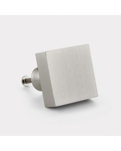  Silver Brass Square Door Knobs