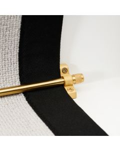 Brass Stair Carpet Runner Rods in Gold - Made to Measure